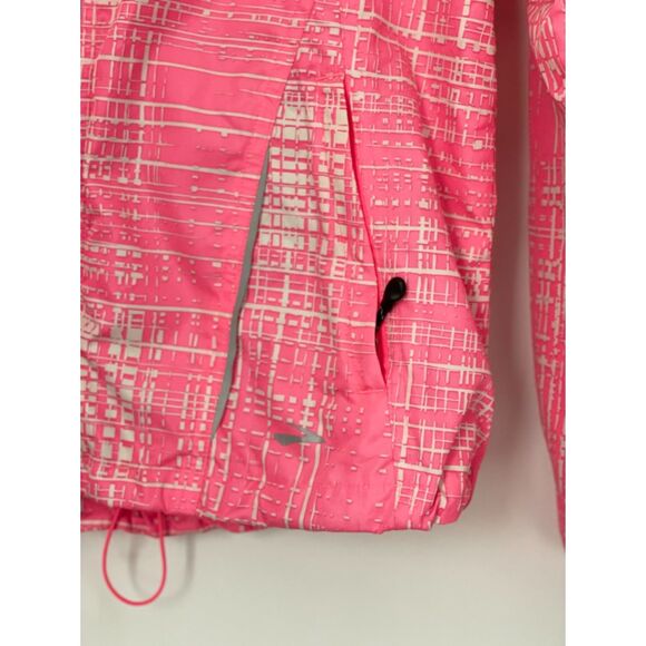 Brooks Pink Windbreaker Track Jacket Shelter Technology Women's Small-Medium K28 - Picture 7 of 15